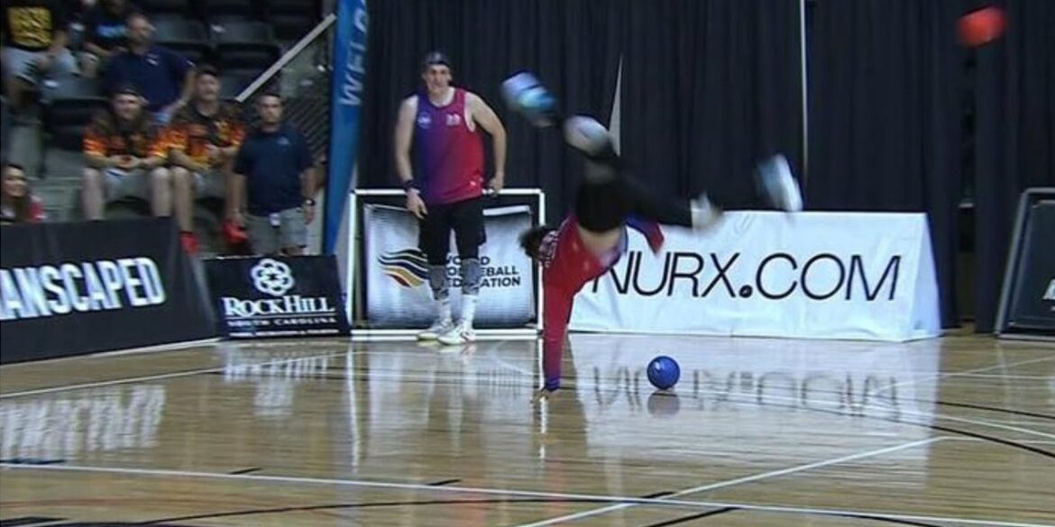 Jeff Giovinco Dodgeball Back Flip