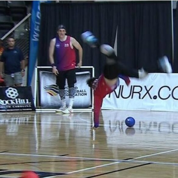 Jeff Giovinco Dodgeball Back Flip