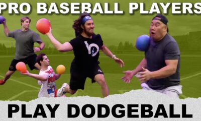 Baseball Players Play Dodgeball