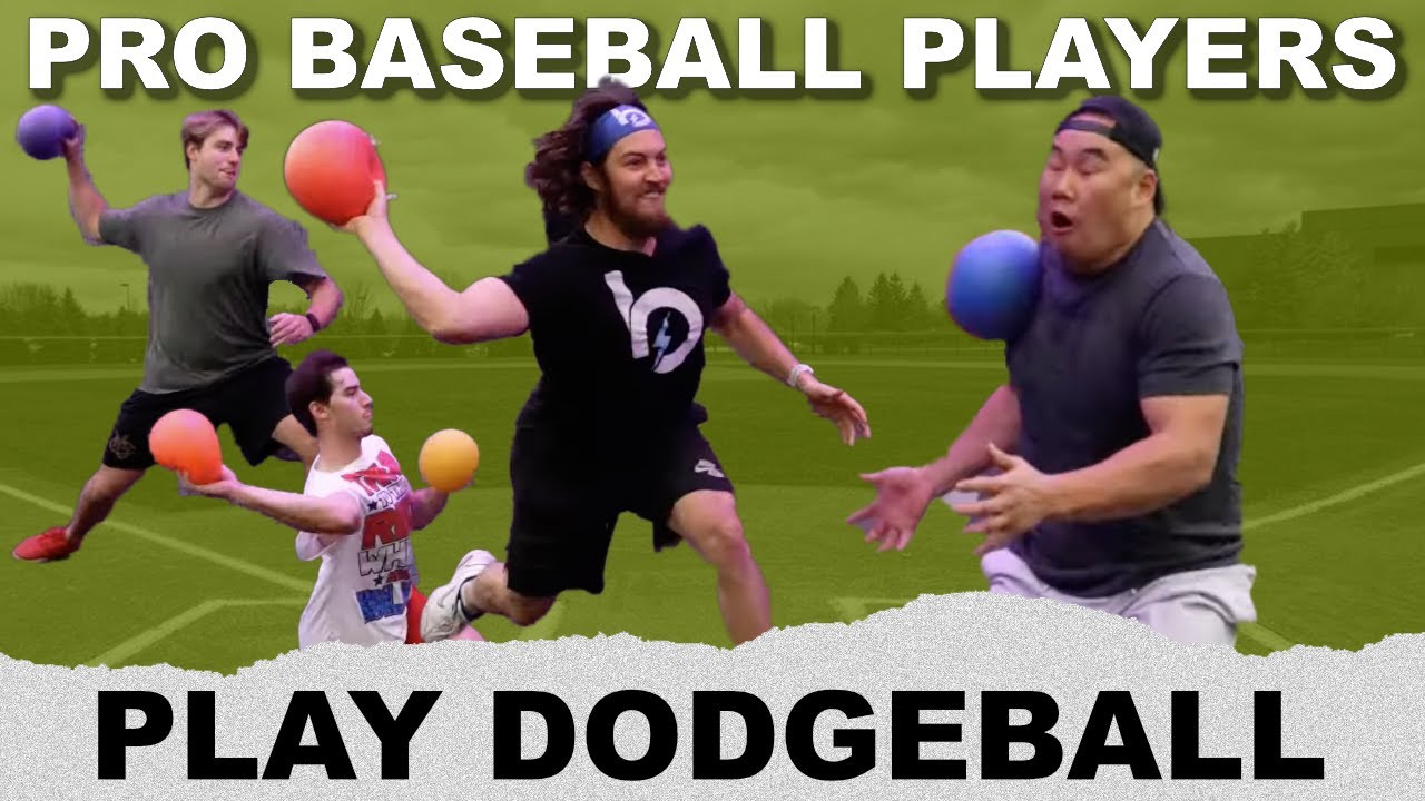 Baseball Players Play Dodgeball