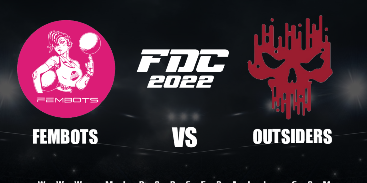 Fembots vs Outsiders Dodgeball