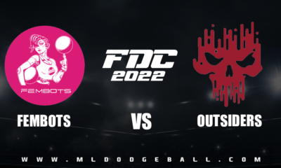 Fembots vs Outsiders Dodgeball