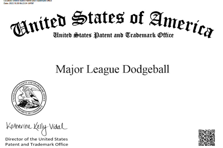 Dodgeball Trademark