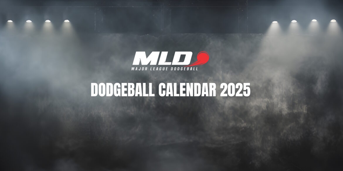 Dodgeball Calendar 2025