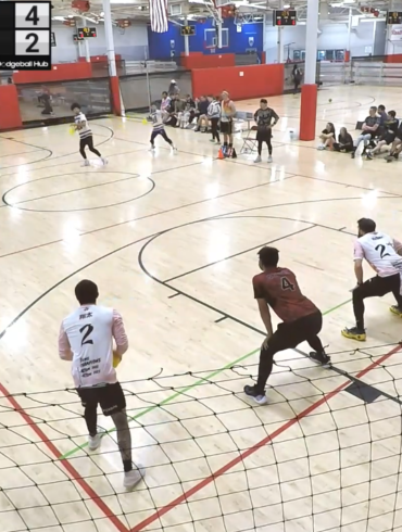 Shred vs Outsiders dodgeball