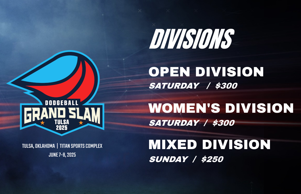 Dodgeball Grand Slam Divisions