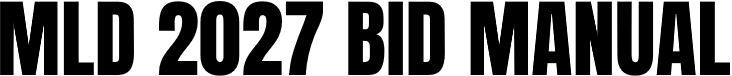 Bid Manual 2027